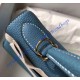 Hermes Kelly 28cm in Togo Leather Golden Hardware H5528G-bleu-jean