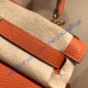 Hermes Kelly 28cm in Togo Leather Golden Hardware H5528G-Orange