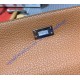 Hermes Kelly 28cm in Togo Leather Palladium Hardware H5528W-terre