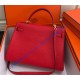 Hermes Kelly 32cm in Togo Leather Golden Hardware H5532G-rouge-casaque