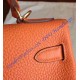 Hermes Kelly 32cm in Togo Leather Golden Hardware H5532G-orange