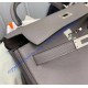 Hermes Kelly 32cm in Togo Leather Palladium Hardware H5532W-Etain