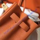 Hermes Birkin 30cm Togo Leather Golden Hardware H8830G-orange