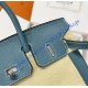 Hermes Birkin 30cm Togo Leather Palladium Hardware H8830W-bleu-jean