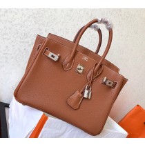 Hermes Birkin 30cm Togo Leather Palladium Hardware H8830W-terre