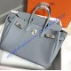 Hermes Birkin 35cm Togo Leather Golden Hardware H8835G-bleu-lin