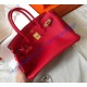 Hermes Birkin 35cm Togo Leather Golden Hardware H8835G-rouge-casaque