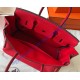 Hermes Birkin 35cm Togo Leather Golden Hardware H8835G-rouge-casaque