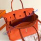 Hermes Birkin 35cm Togo Leather Golden Hardware H8835G-orange