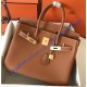 Hermes Birkin 35cm Togo Leather Golden Hardware H8835G-terre