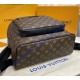 Louis Vuitton Monogram Macassar Josh Backpack M45349-brown