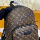 Louis Vuitton Monogram Macassar Josh Backpack M45349-brown