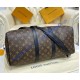 Louis Vuitton Monogram Macassar Keepall Bandouliere 45 M56711