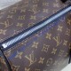 Louis Vuitton Monogram Macassar Keepall Bandouliere 55 M56714