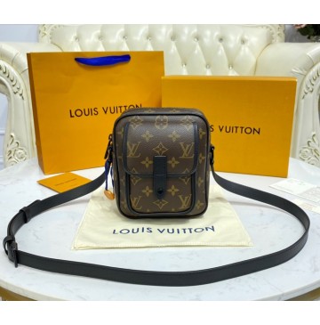 Louis Vuitton Monogram Macassar Christopher Wearable Wallet M69404-brown