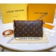 Louis Vuitton Monogram Canvas Pallas Clutch M41638-purple