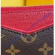 Louis Vuitton Monogram Canvas Pallas Clutch M41638-red