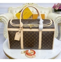 Louis Vuitton Monogram Canvas Dog Carrier 50 M42021