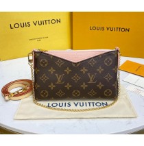 Louis Vuitton Monogram Canvas Pallas Clutch M44037