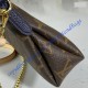 Louis Vuitton Monogram Canvas Pallas Clutch M44058-blue