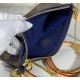 Louis Vuitton Monogram Canvas Pallas Clutch M44058-blue