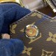 Louis Vuitton Monogram Canvas Toilet Dopp Pouch M44494