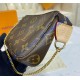 Louis Vuitton Monogram Canvas Mini Pochette Accessoires M58009