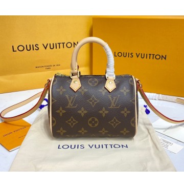 Louis Vuitton Monogram Canvas Nano Speedy M61252