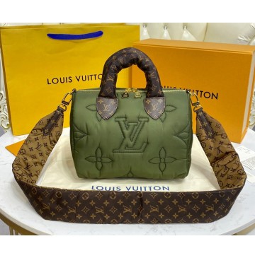 Louis Vuitton Speedy Bandouliere 25 M20973-green