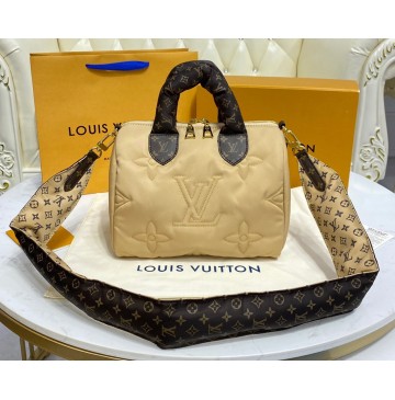 Louis Vuitton Speedy Bandouliere 25 M20973-tan