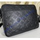 Louis Vuitton Monogram Shadow leather Duo Messenger M69827-black