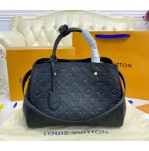 Louis Vuitton Monogram Empreinte Montaigne MM M41048-black