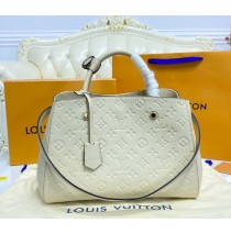 Louis Vuitton Monogram Empreinte Montaigne MM M41048-cream