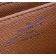 Louis Vuitton Monogram Canvas Zippy Wallet M42616-brown