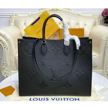 Louis Vuitton Monogram Empreinte Onthego GM M44925-black