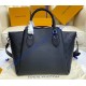 Louis Vuitton Mahina Leather Haumea Bag Magnolia M55030