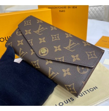 Louis Vuitton New Sarah Wallet in Monogram Canvas M60531