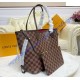 Louis Vuitton Damier Ebene Neverfull MM N41358