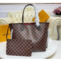 Louis Vuitton Damier Ebene Neverfull MM N41358