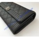 Chanel Boy Long Flap Wallet in Caviar Leather CW80286-BB-black