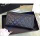 Chanel Boy Long Zipper Wallet in Caviar Leather CW80288-BB-black