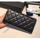 Chanel Long Zipper Wallet in Lambskin CW80758-A-black