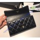 Chanel Long Zipper Wallet in Lambskin CW80758-A-black