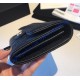Chanel Long Zipper Wallet in Caviar Leather CW80758-AB-black