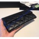 Chanel Long Zipper Wallet in Caviar Leather CW80758-BB-black