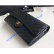 Chanel Chevron Long Zipper Wallet in Caviar Leather CW80758-V-AB-black