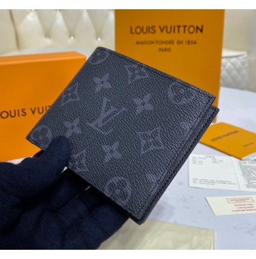 Louis Vuitton Monogram Eclipse Amerigo Wallet M60053-black