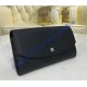Louis Vuitton Mahina Leather Iris Wallet M60145-black