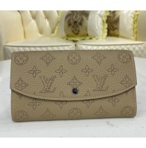 Louis Vuitton Mahina Leather Iris Wallet M60145-gray