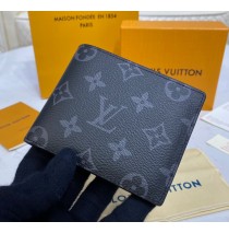 Louis Vuitton Monogram Eclipse Multiple Wallet M60895-black